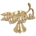 Brass Five Diya